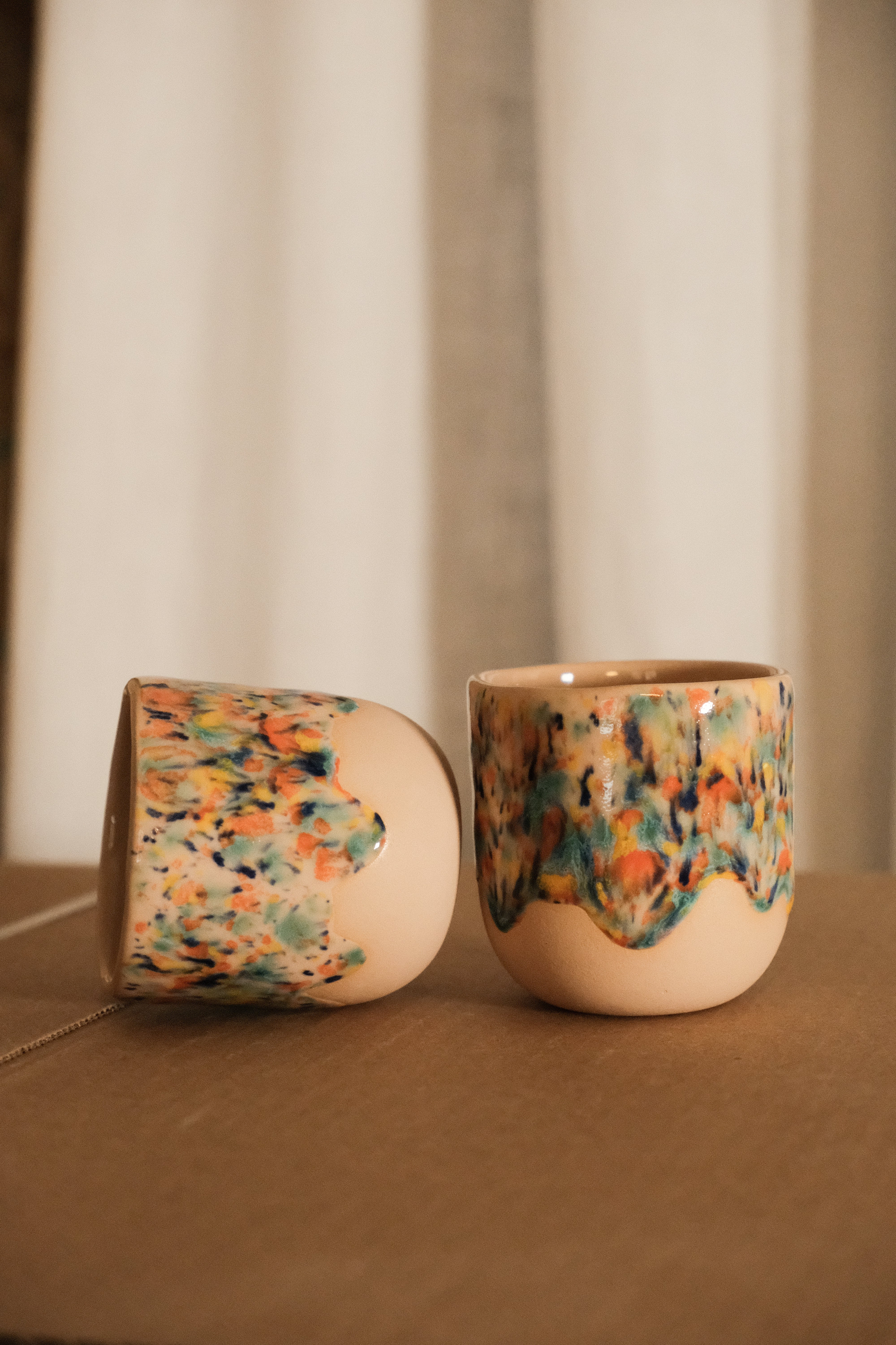 2er Set Concrete Jungle Espresso Mugs